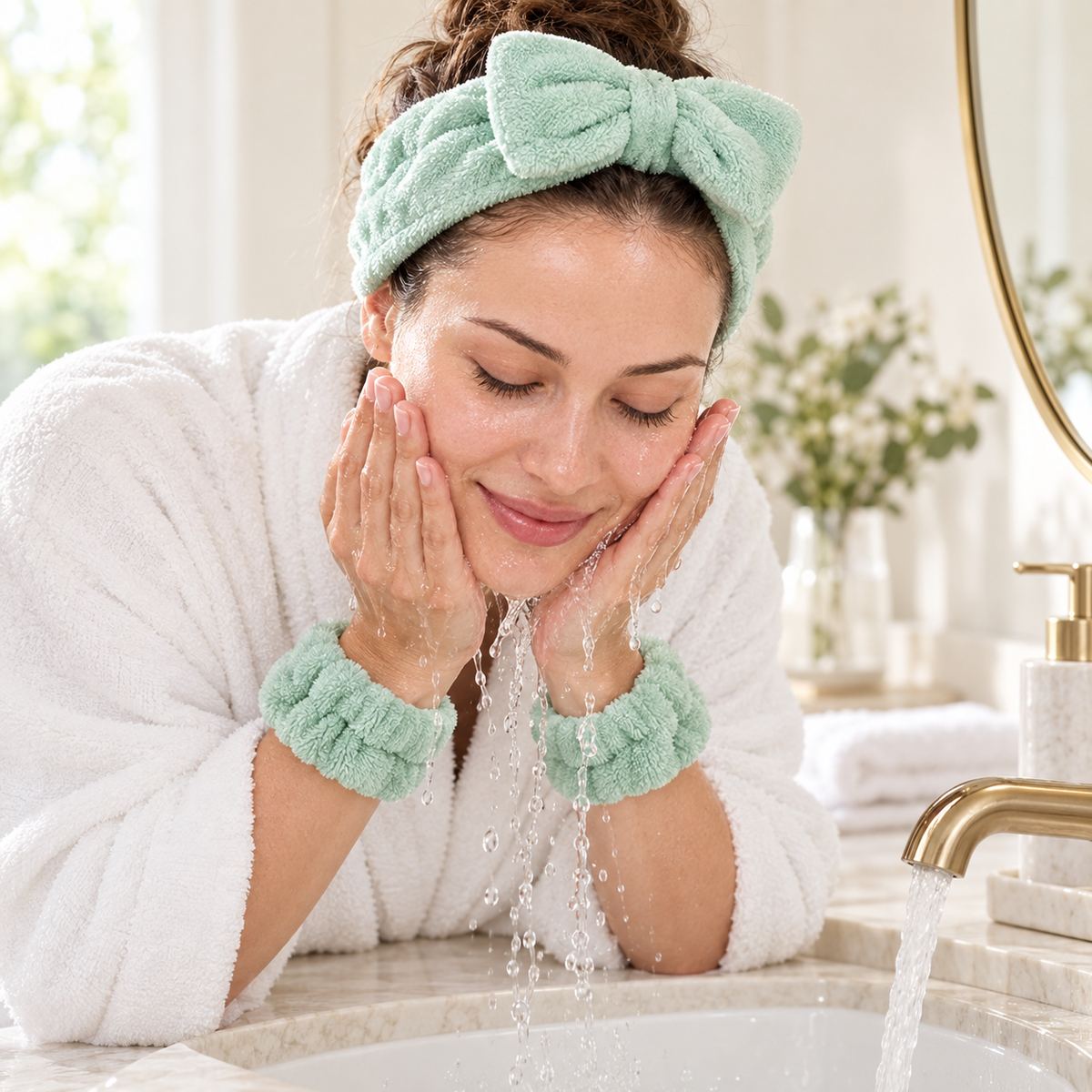 8-Piece Facial Roller & Gua Sha Self-Care Set