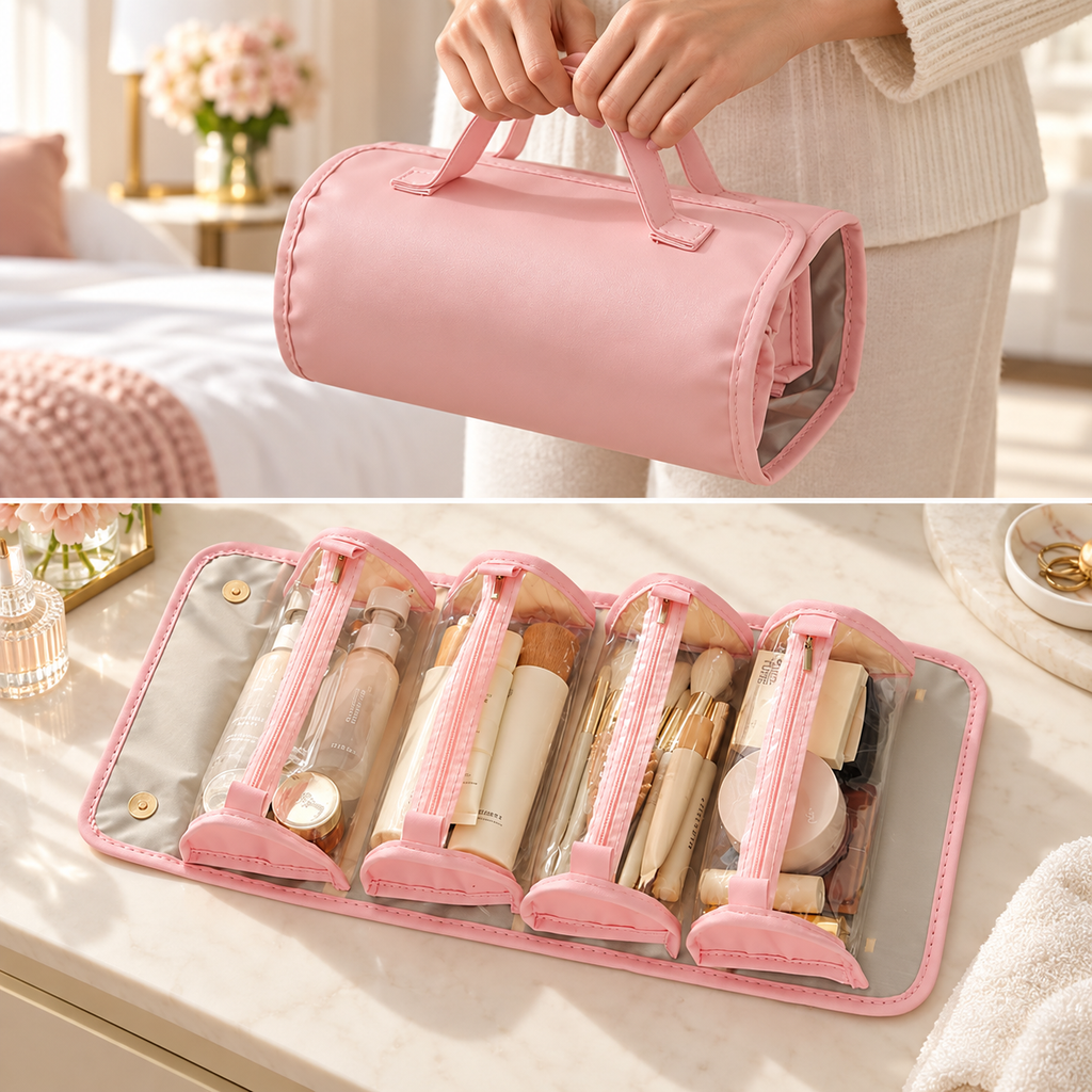 4-in-1 Travel Beauty Organiser