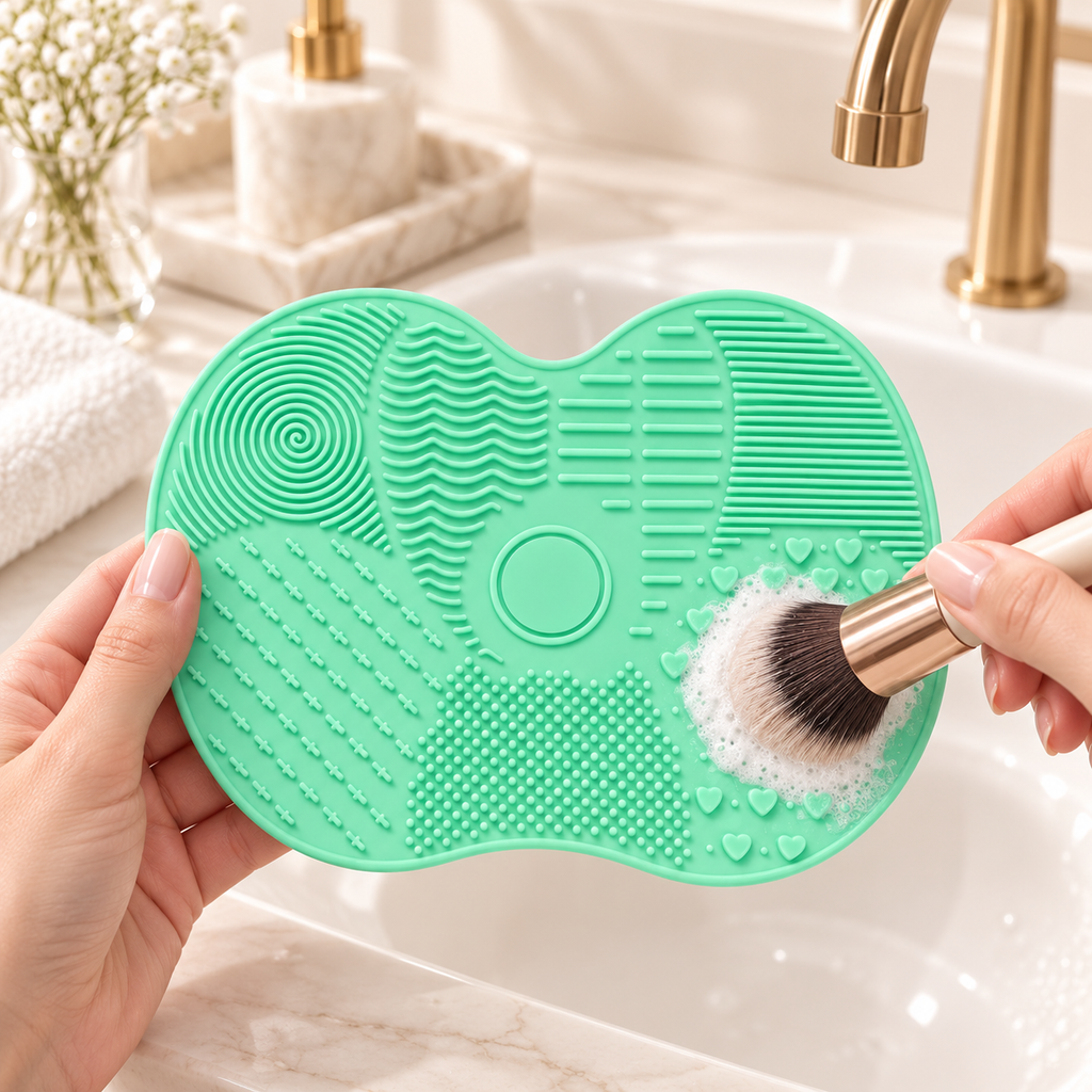 Silicone Makeup Brush Cleaning Mat