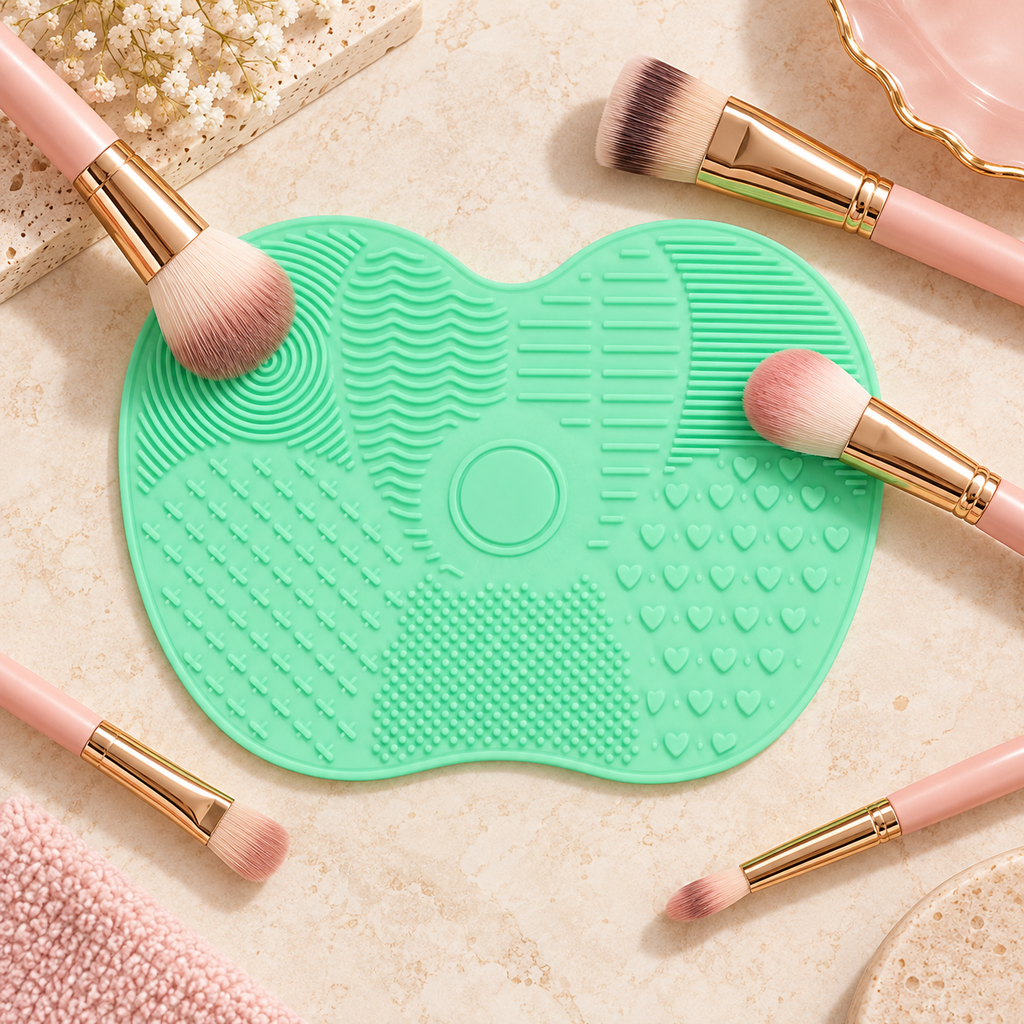 Silicone Makeup Brush Cleaning Mat