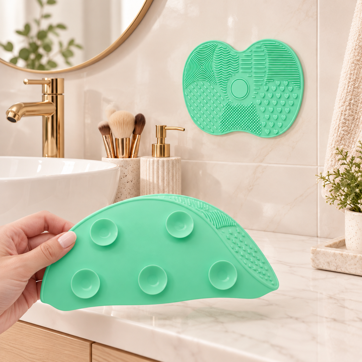 Silicone Makeup Brush Cleaning Mat