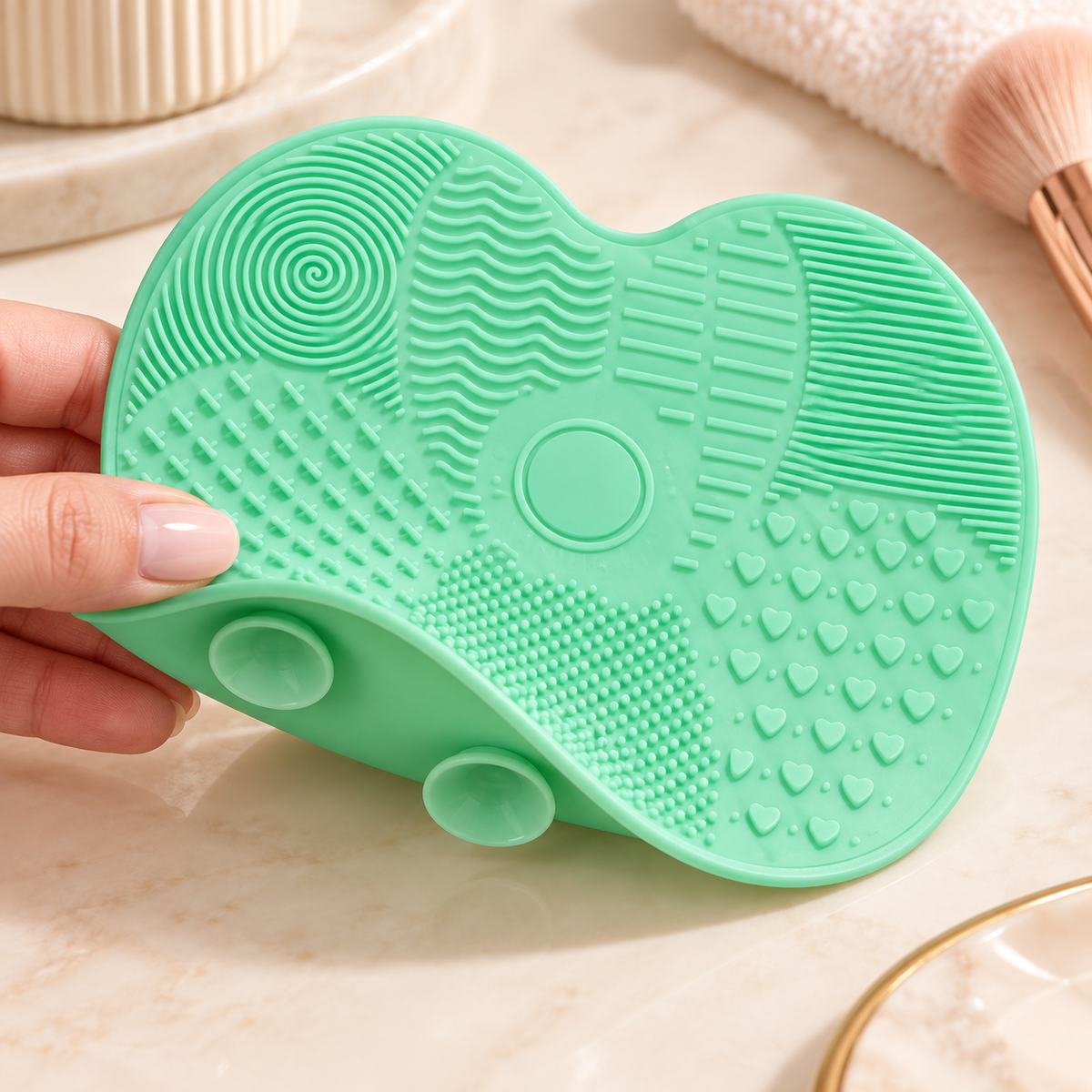 Silicone Makeup Brush Cleaning Mat