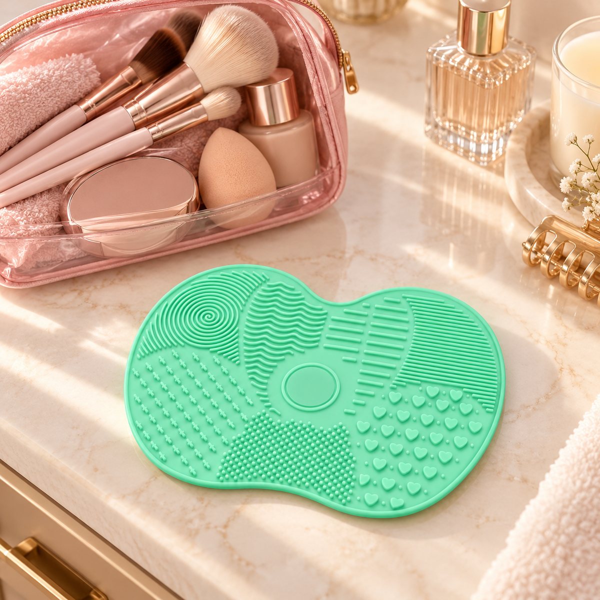 Silicone Makeup Brush Cleaning Mat