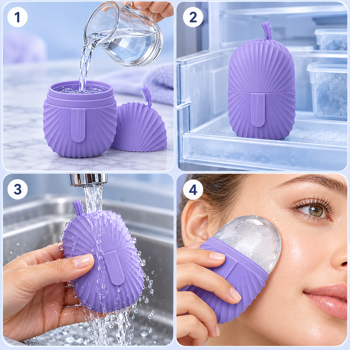 Reusable Silicone Facial Ice Roller