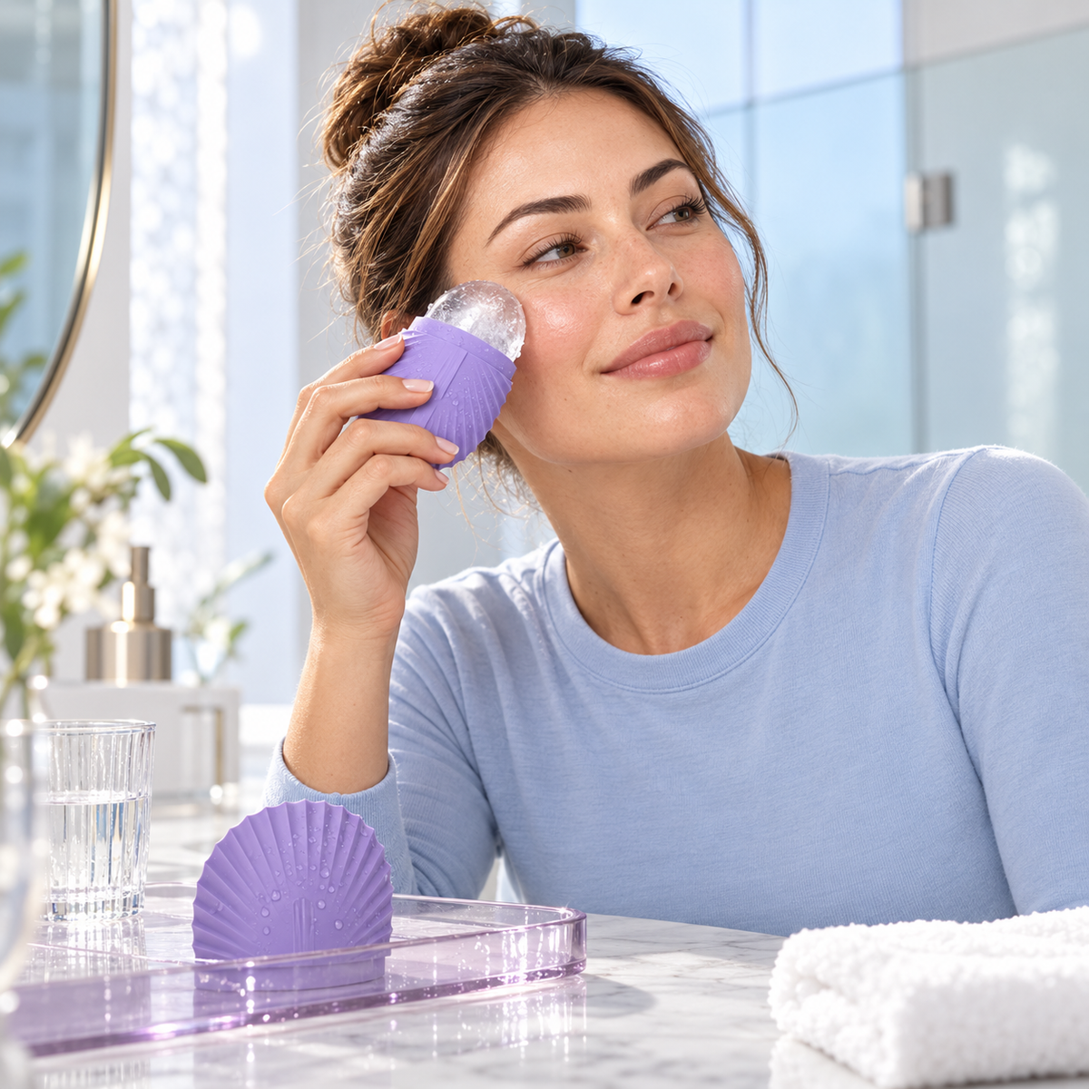 Reusable Silicone Facial Ice Roller