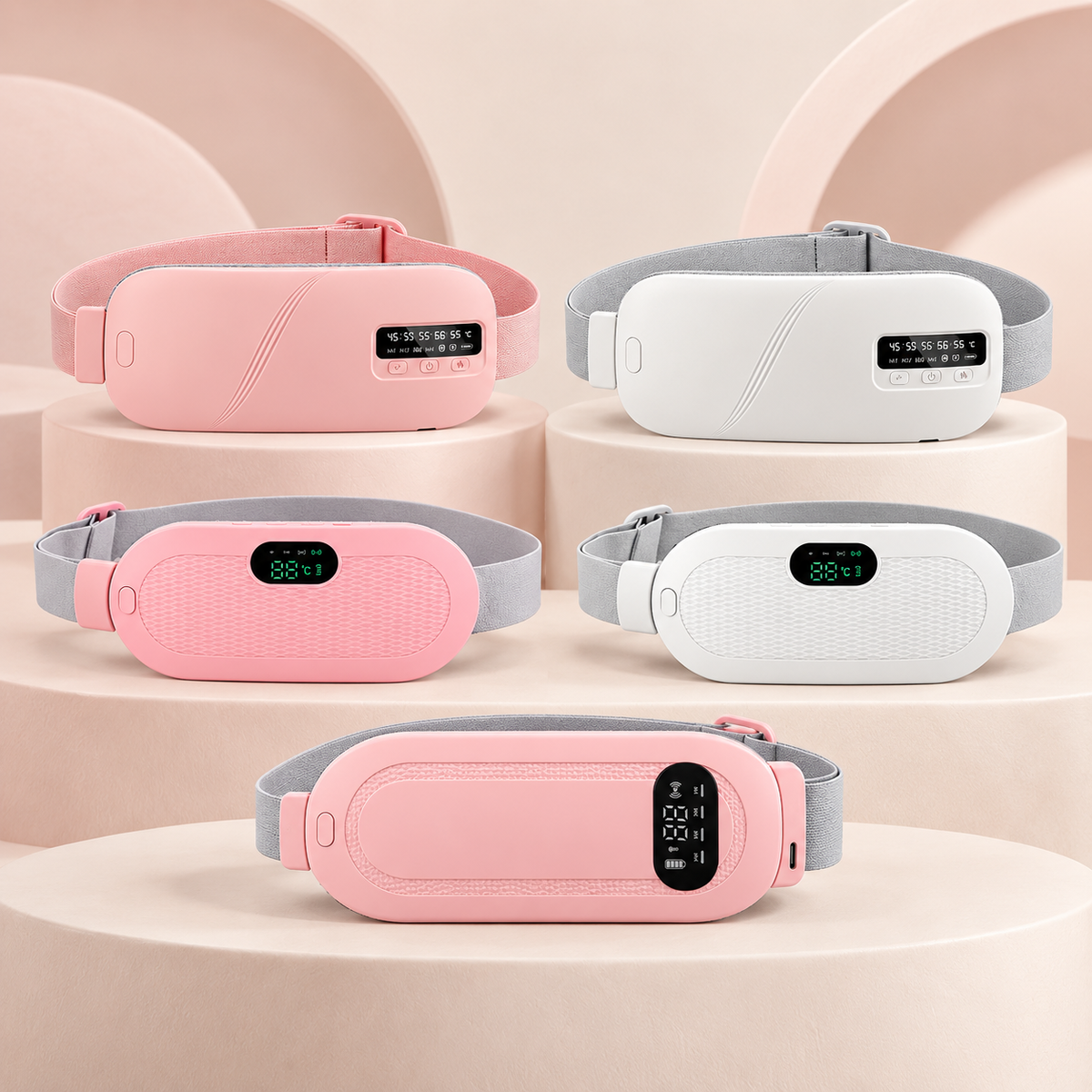 Heated Period Comfort Belt with Vibration