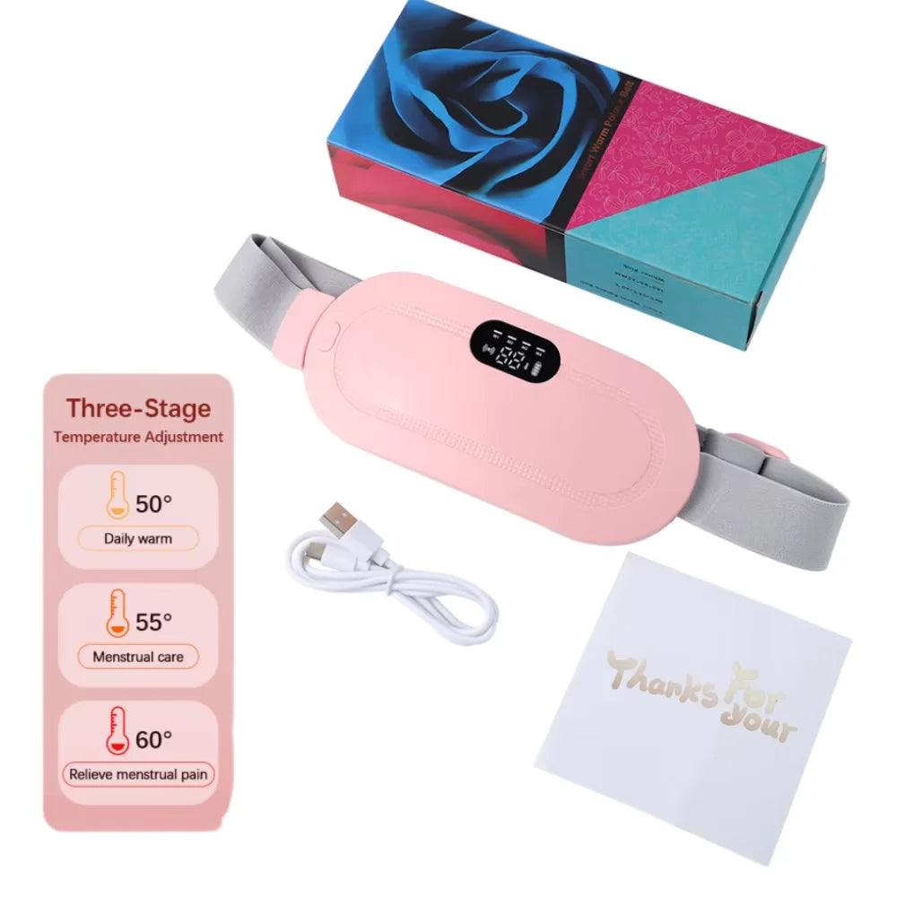 Heated Period Comfort Belt with Vibration